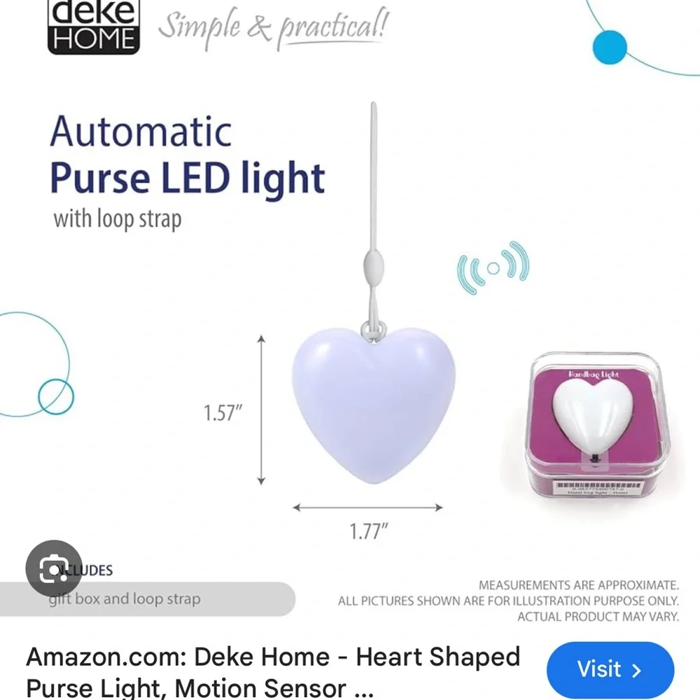 Backpack Flood Light heart shaped - Picture 8 of 8